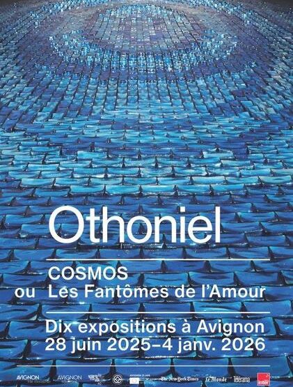 Astrolabe Othoniel Place du Palais, Sculpture Cosmos Palais des Papes, Midnight Souls cour d’honneur, Visite atelier enfants Othoniel Avignon