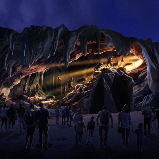 Spectacle son et lumière Chauvet 2 Ardèche
