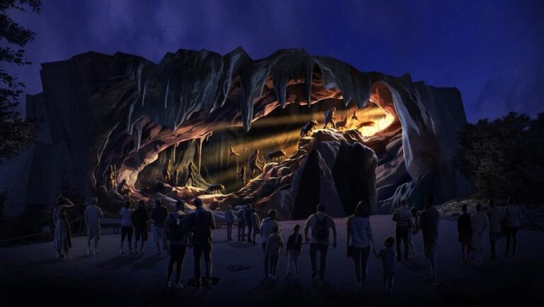 Spectacle son et lumière Chauvet 2 Ardèche