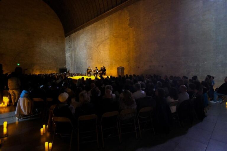 Concert Candlelight bougies Palais des Papes