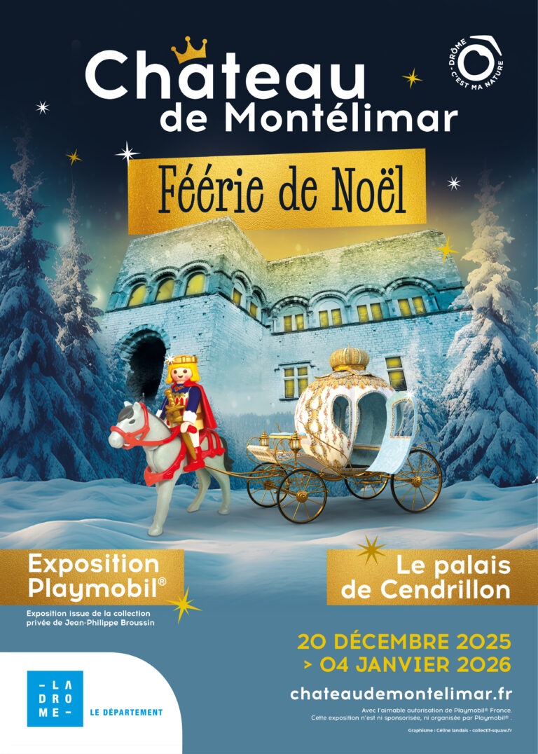 Feerie de noel chateau de Montelimar 2025