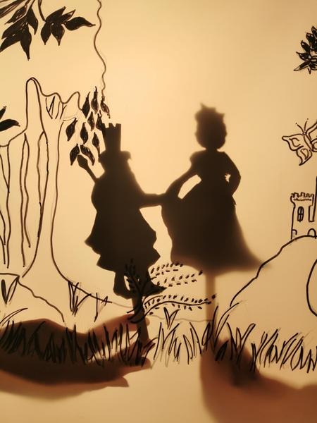 Atelier théâtrale : petit théâtre d'ombre
