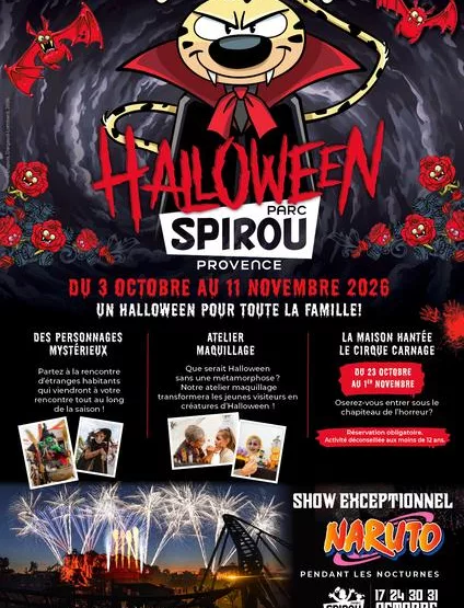 Halloween au Parc Spirou !