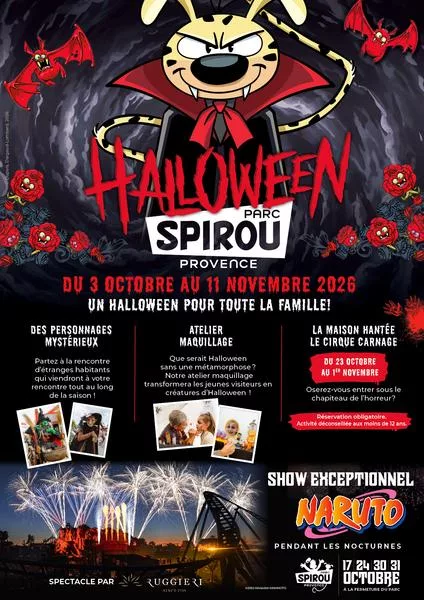 Halloween au Parc Spirou !