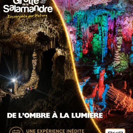 De l’Ombre à la lumière à la Grotte de la Salamandre