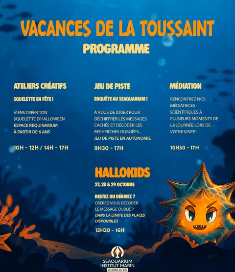 Vacances de la Toussaint - Seaquarium