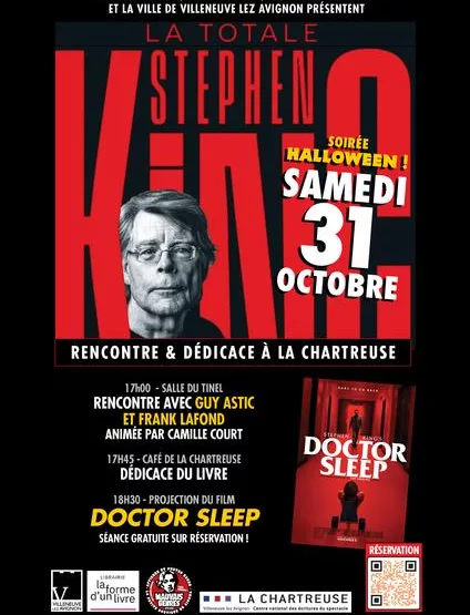 Soirée Stephen King à La Chartreuse