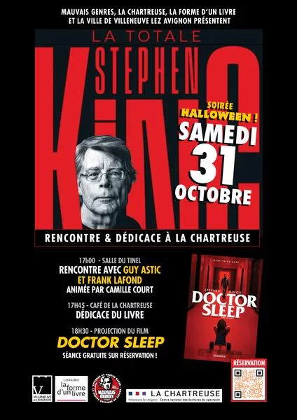 Soirée Stephen King à La Chartreuse