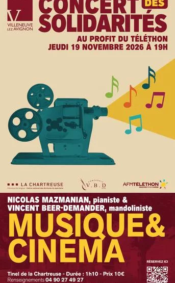 Concert des Solidarités "Musique et Cinéma"