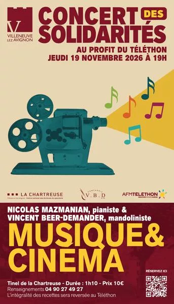 Concert des Solidarités "Musique et Cinéma"