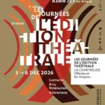 Festival Les Journées de l'édition théâtrale